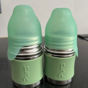 Pura stainless steel baby bottle - never used - 3.5oz